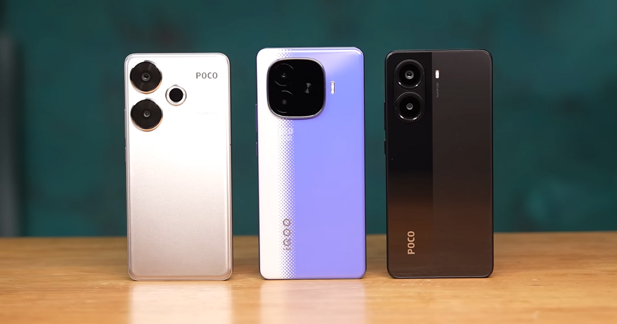 iQOO Neo 10R vs. Poco F6 vs. Poco X7 Pro