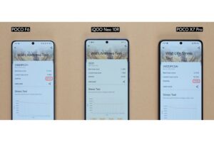 iQOO Neo 10R vs. Poco F6 vs. Poco X7 Pro