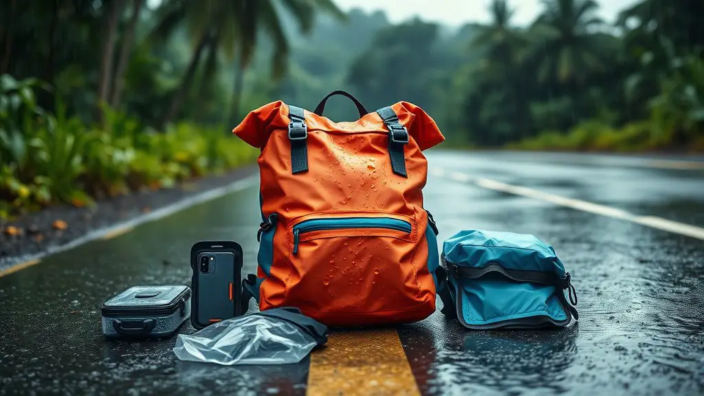Waterproof Bags and Gear for Monsoon Travel