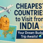 cheapest countries to visit from india