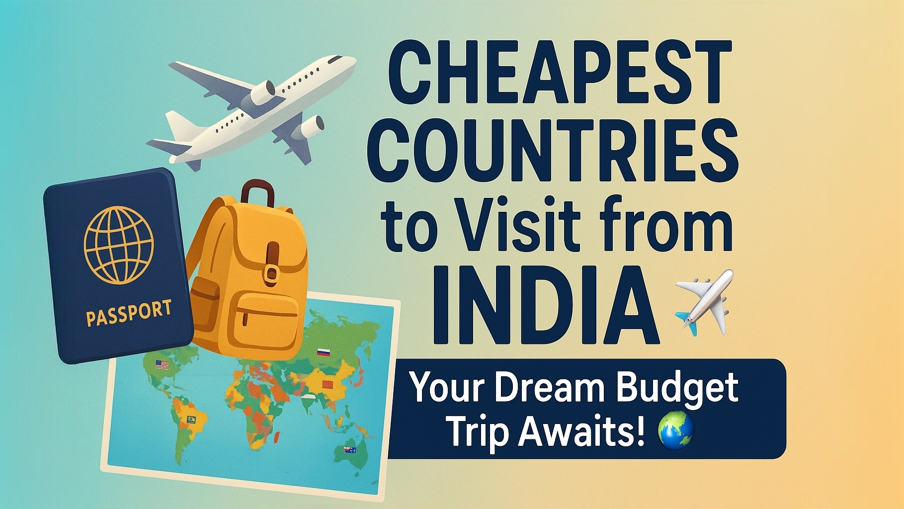 cheapest countries to visit from india